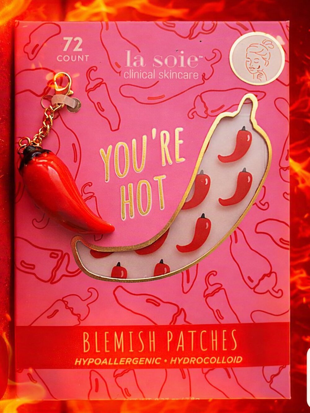 La Soie™ Clinical Skincare “You’re Hot” Blemish Patches – 72 Count